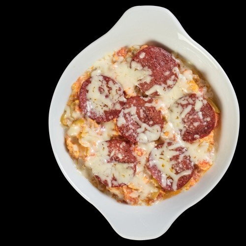 Sucuklu Kaşarlı Menemen