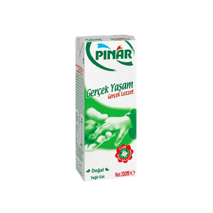 Pınar Sade Süt (200 mL)