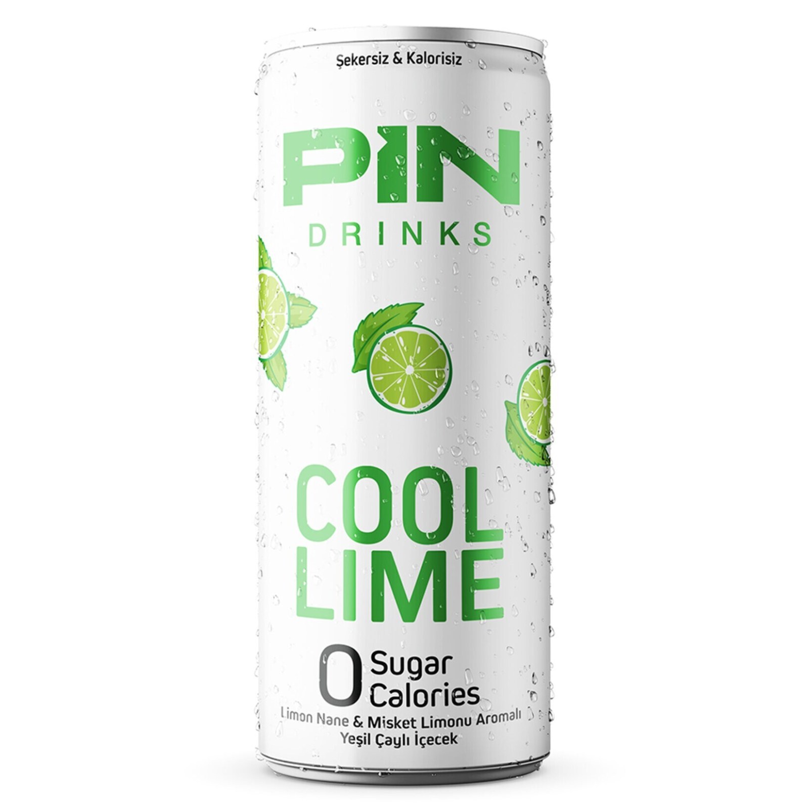 Pin Cool Lime (Şekersiz)