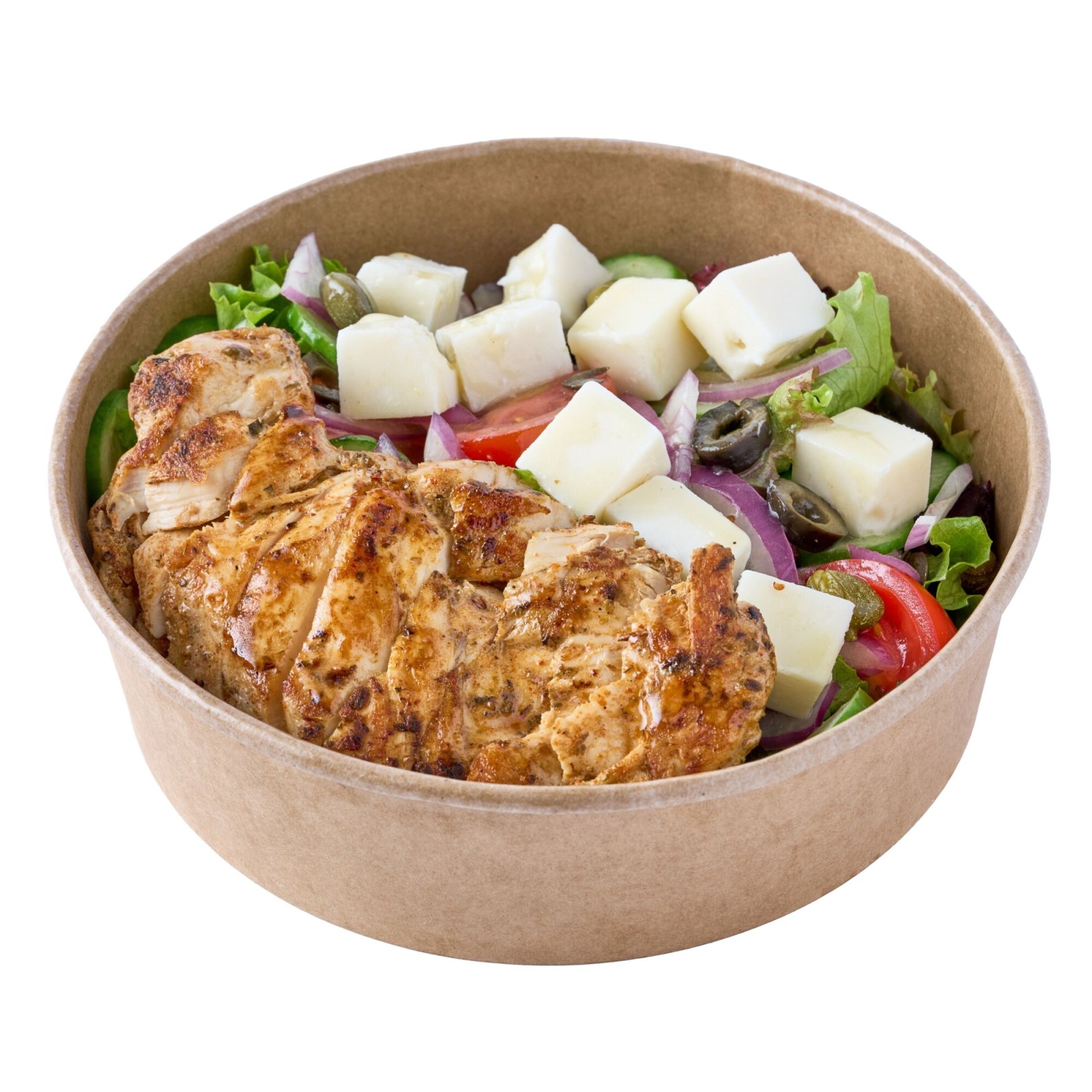 Tavuklu Akdeniz Salatası