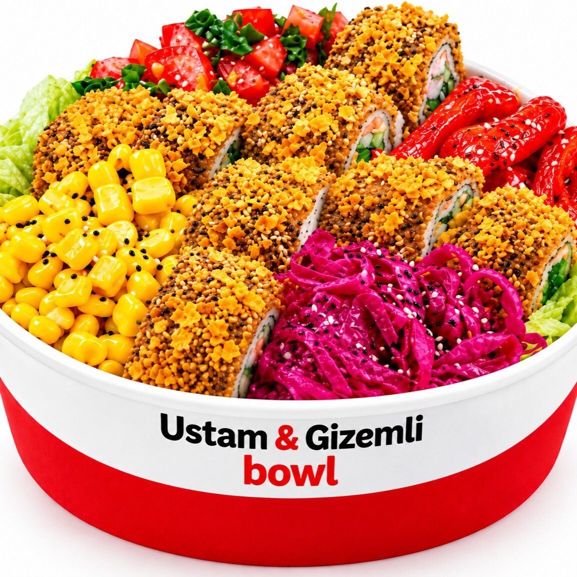 Çıtır Jalapenolu Ustam Sushi Ki Bowl
