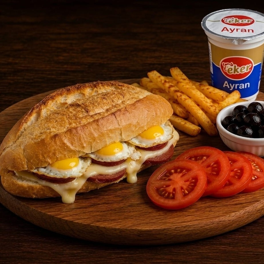 Embuka Altın Sarısı Tost Menü