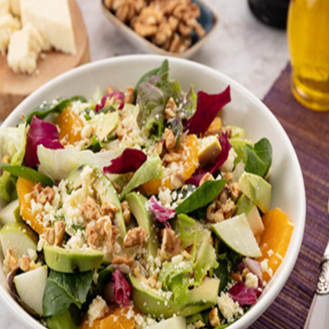 Baby Ispanaklı Avokado Salata