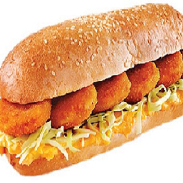 Chicken Nuggets Sandviç (Kaşarlı)