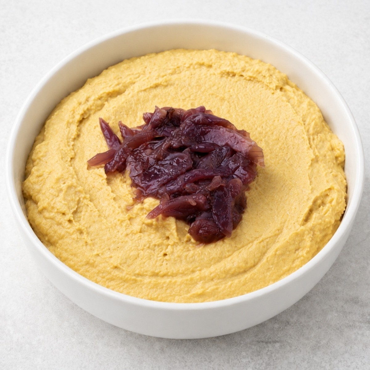 Karamelize Soğanlı Humus
