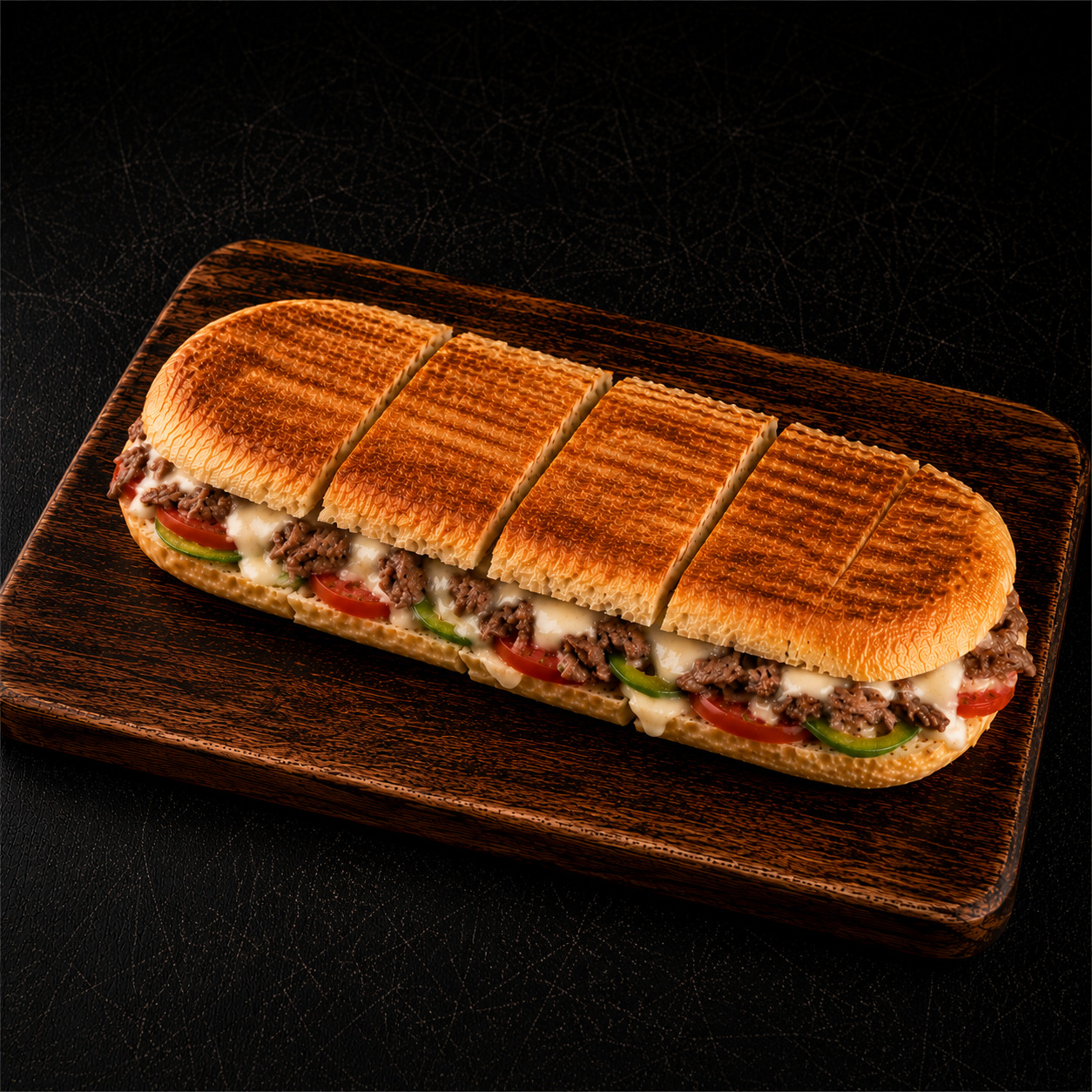 Yarım Ekmek Kavurma Mix Tost