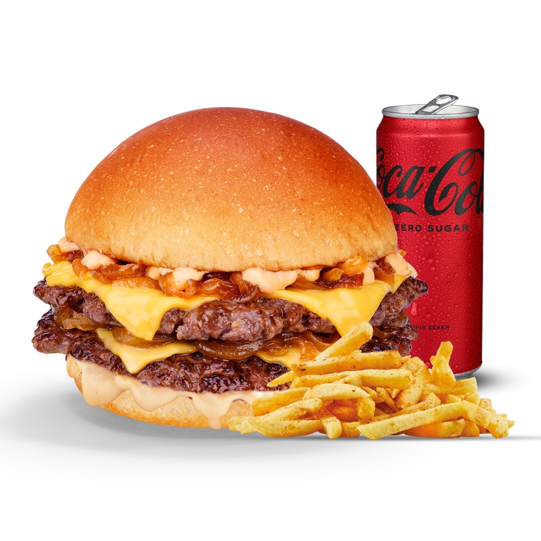 Dublex Truff Smash Burger Menü