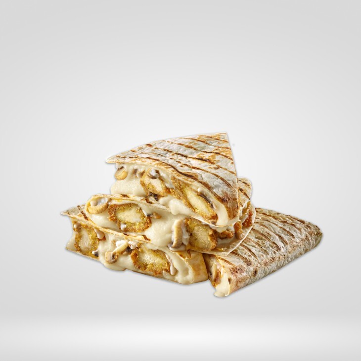 Chicken Mushroom Quesadilla