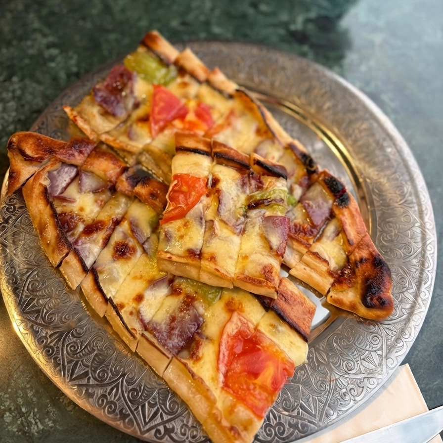 Pastırmalı Kaşarlı Pide
