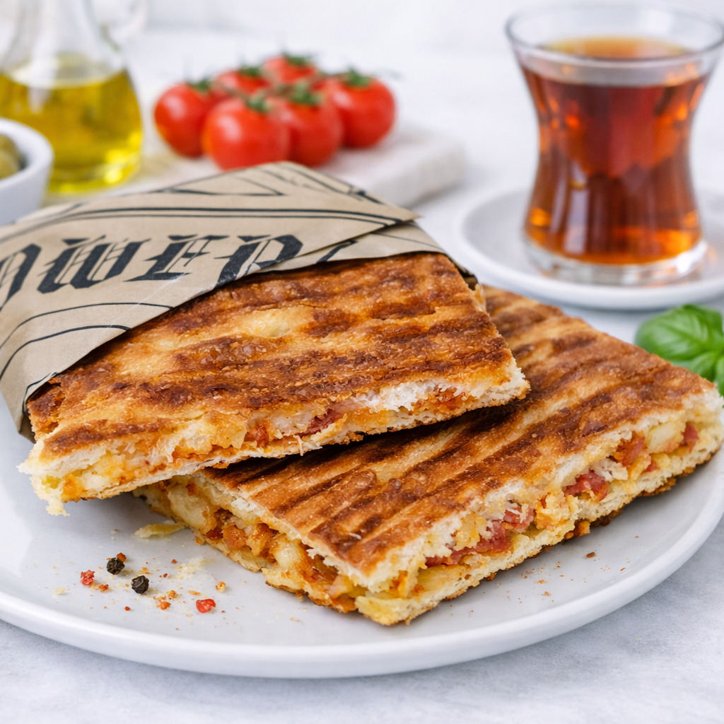 Salçalı Karışık Tost