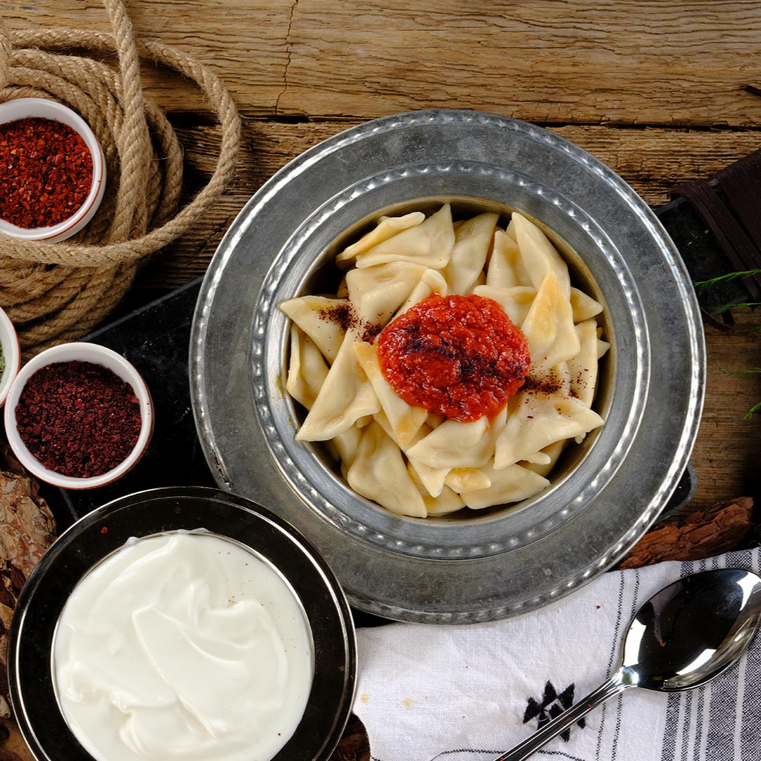Muska Mantı ( Kıymalı )