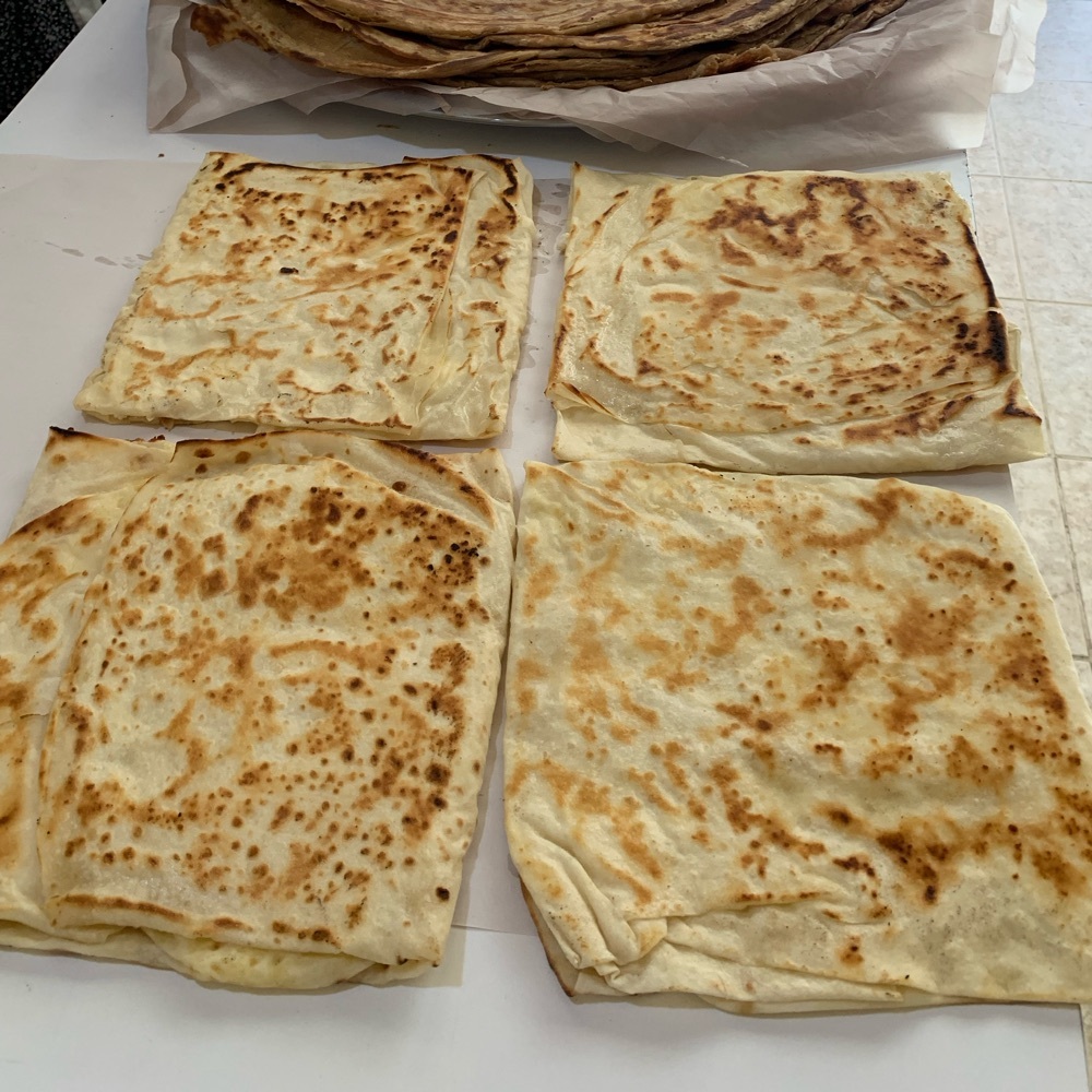 Peynir - Pırasa - Kaşarlı Gözleme