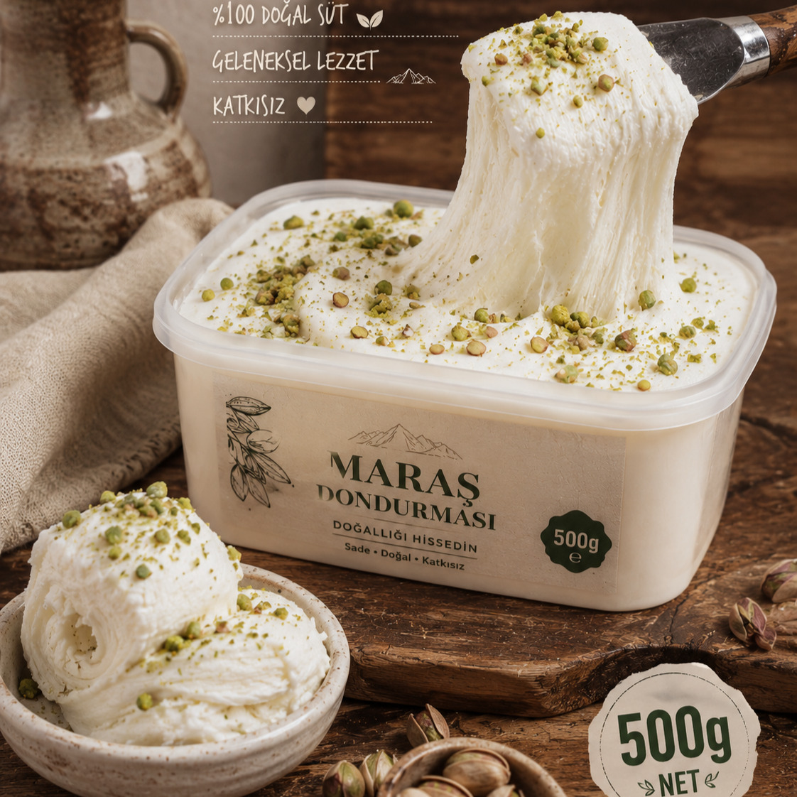 Maraş Dondurma (500 Gr)