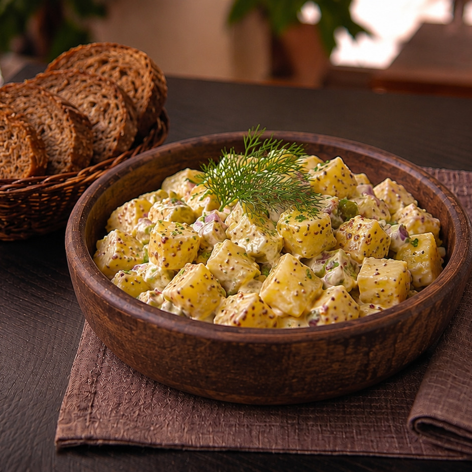 Hardallı Patates Salatası