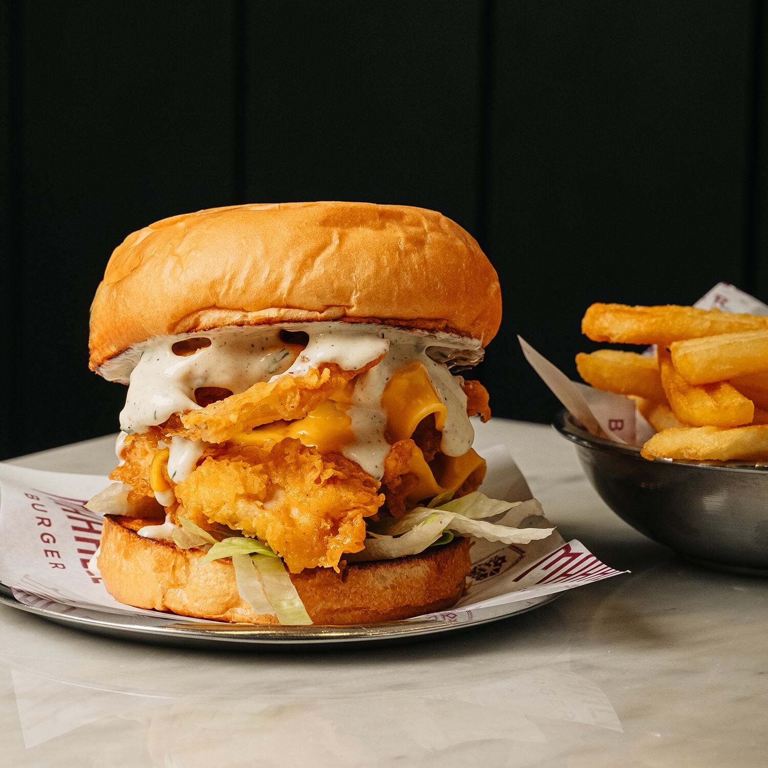 Henson Chicken Burger