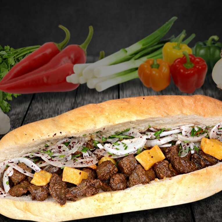 Ekmek Arası Arnavut Ciğeri 120