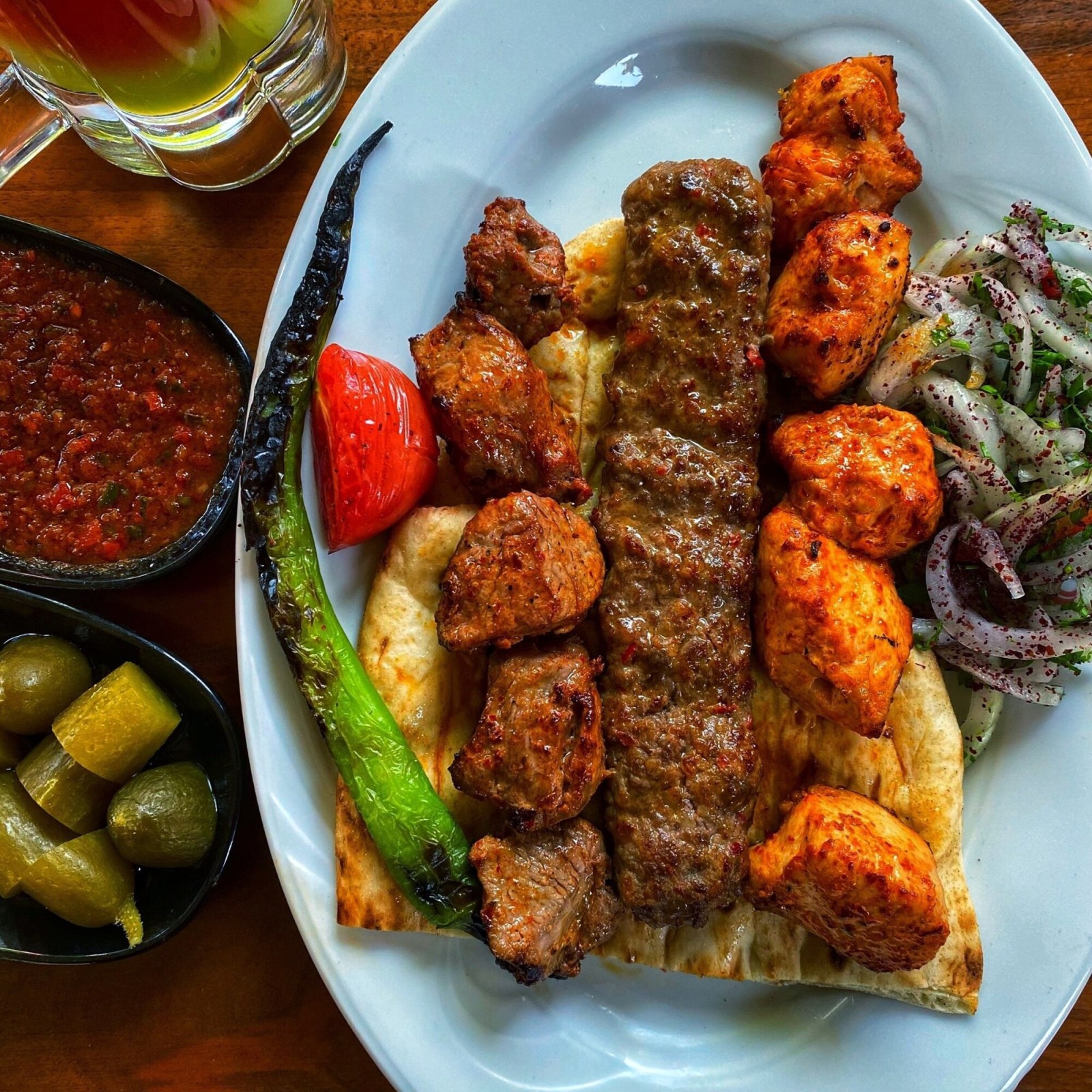 Karışık Kebap (300 gr.)+coca cola