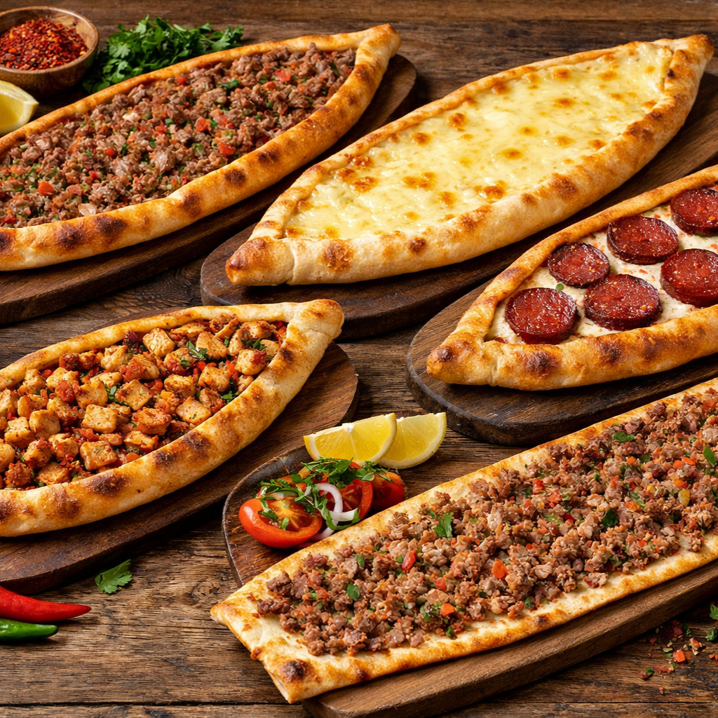Han Pide 5 lisi Dumanı Üstünde