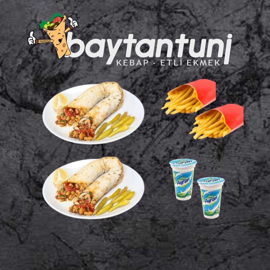 Tavuk Tantuni Dürüm 2’li Menü