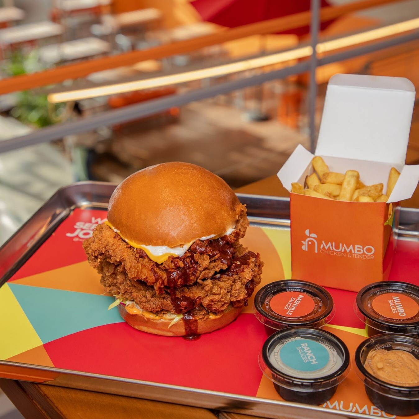 Crispy BBQ Burger