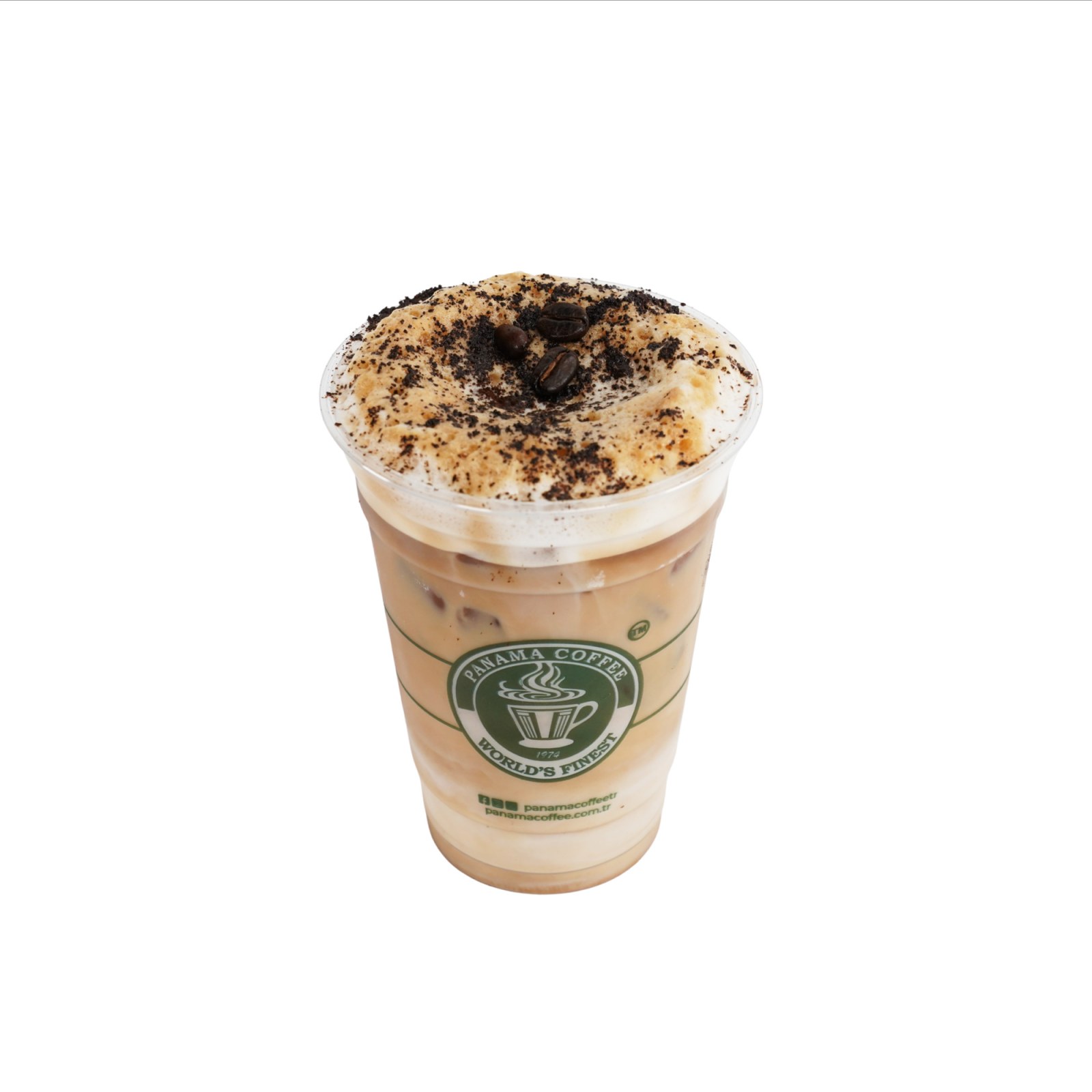Iced Dark Cookie Latte
