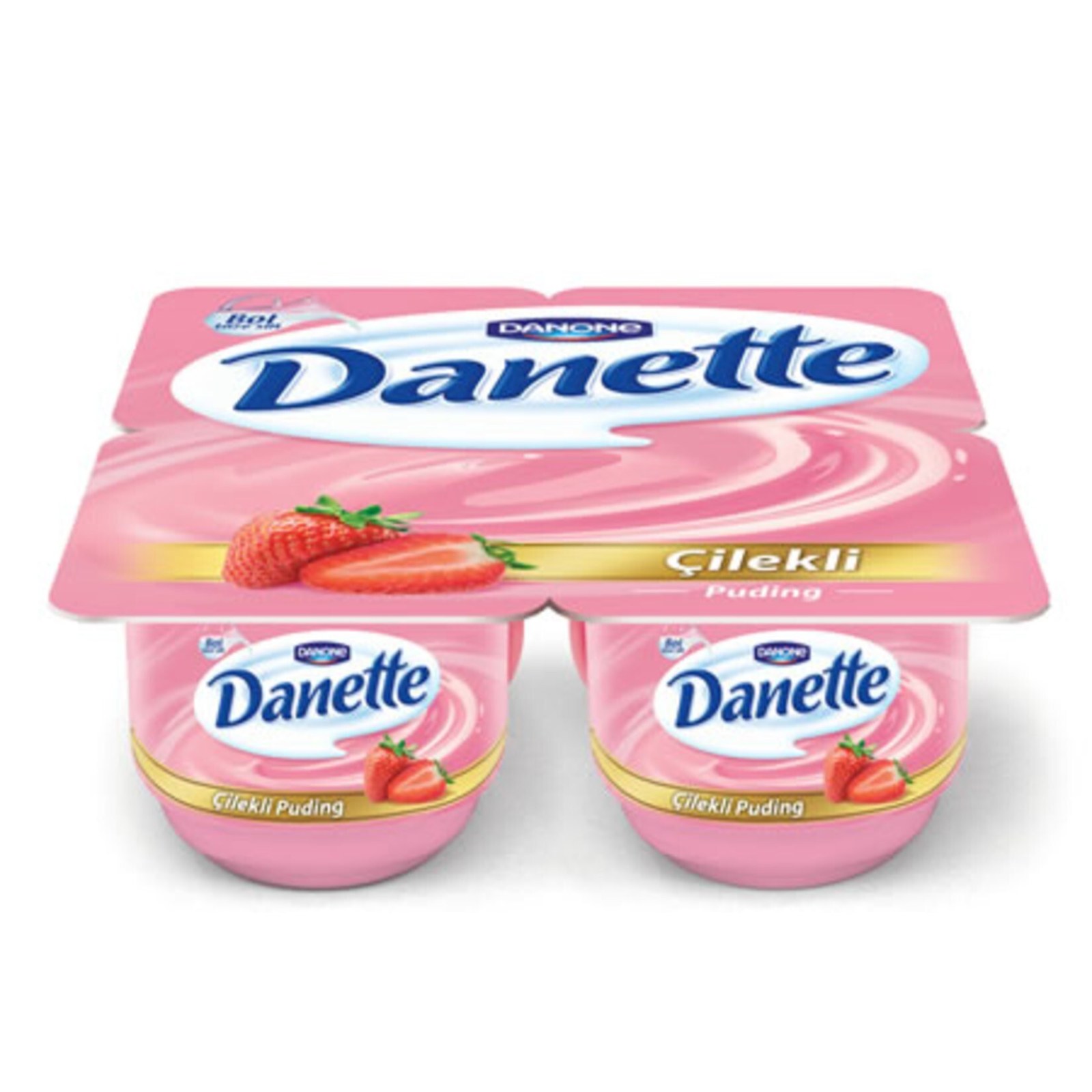 Çilekli Puding (1 Kişilik)
