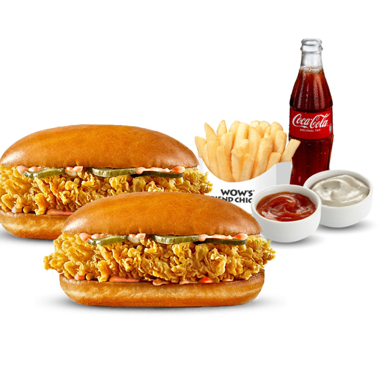 Acılı Chicken Royal Menü