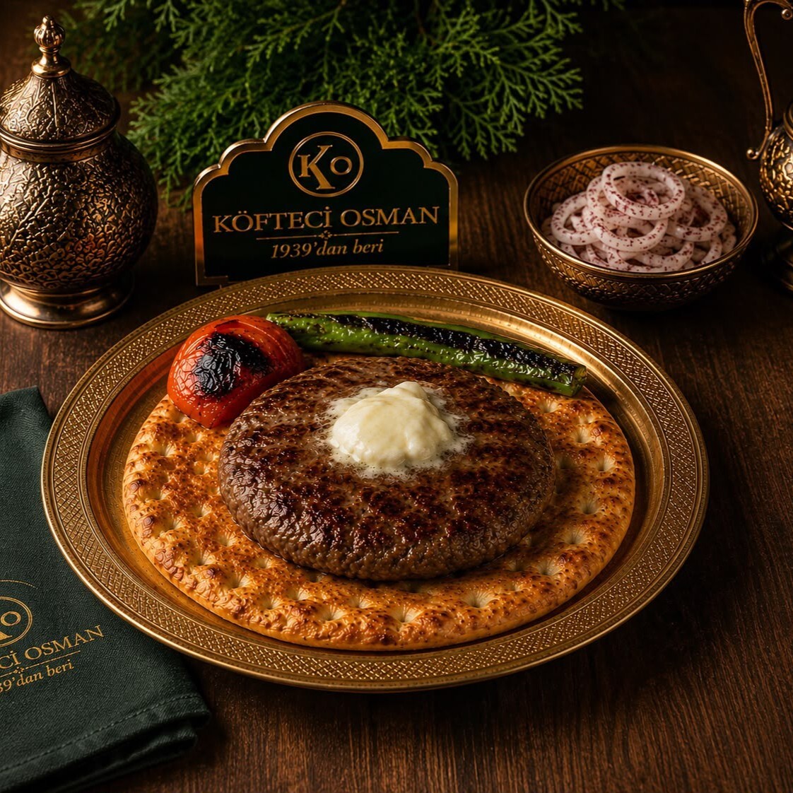 Bursa'nın Meşhur Kaymaklı Sultan Köfte + İçecek Menü