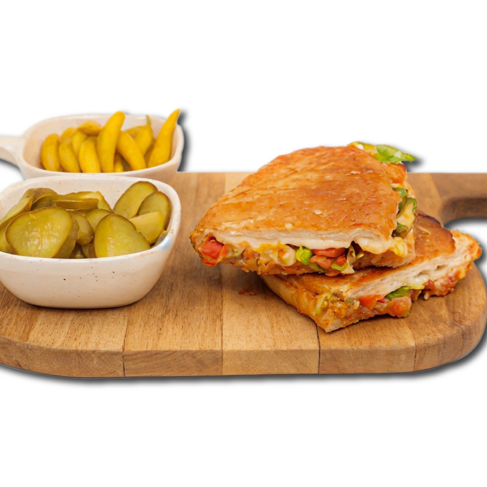 Tavuklu Kaşarlı Tost