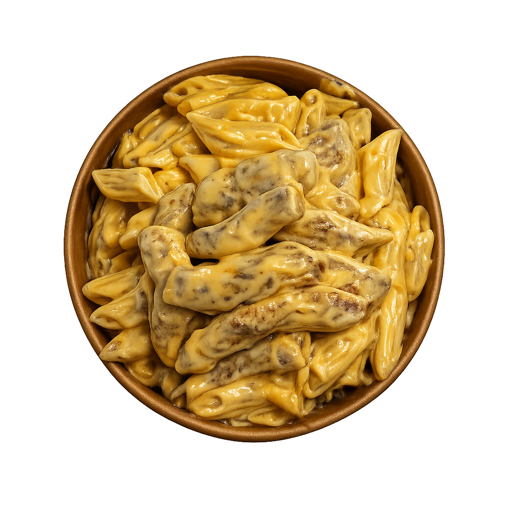 Cheddarlı Tavuklu Penne
