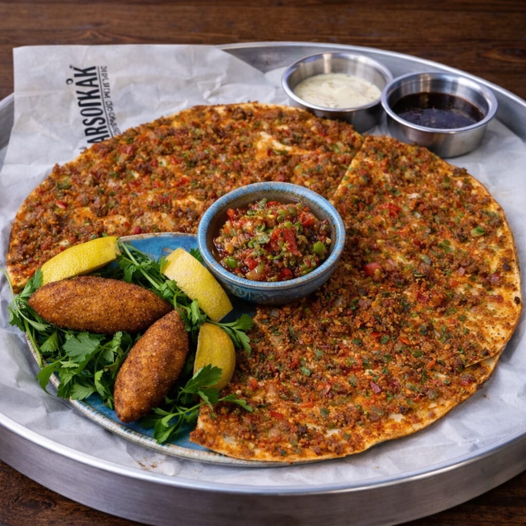 Vegan Lahmacun