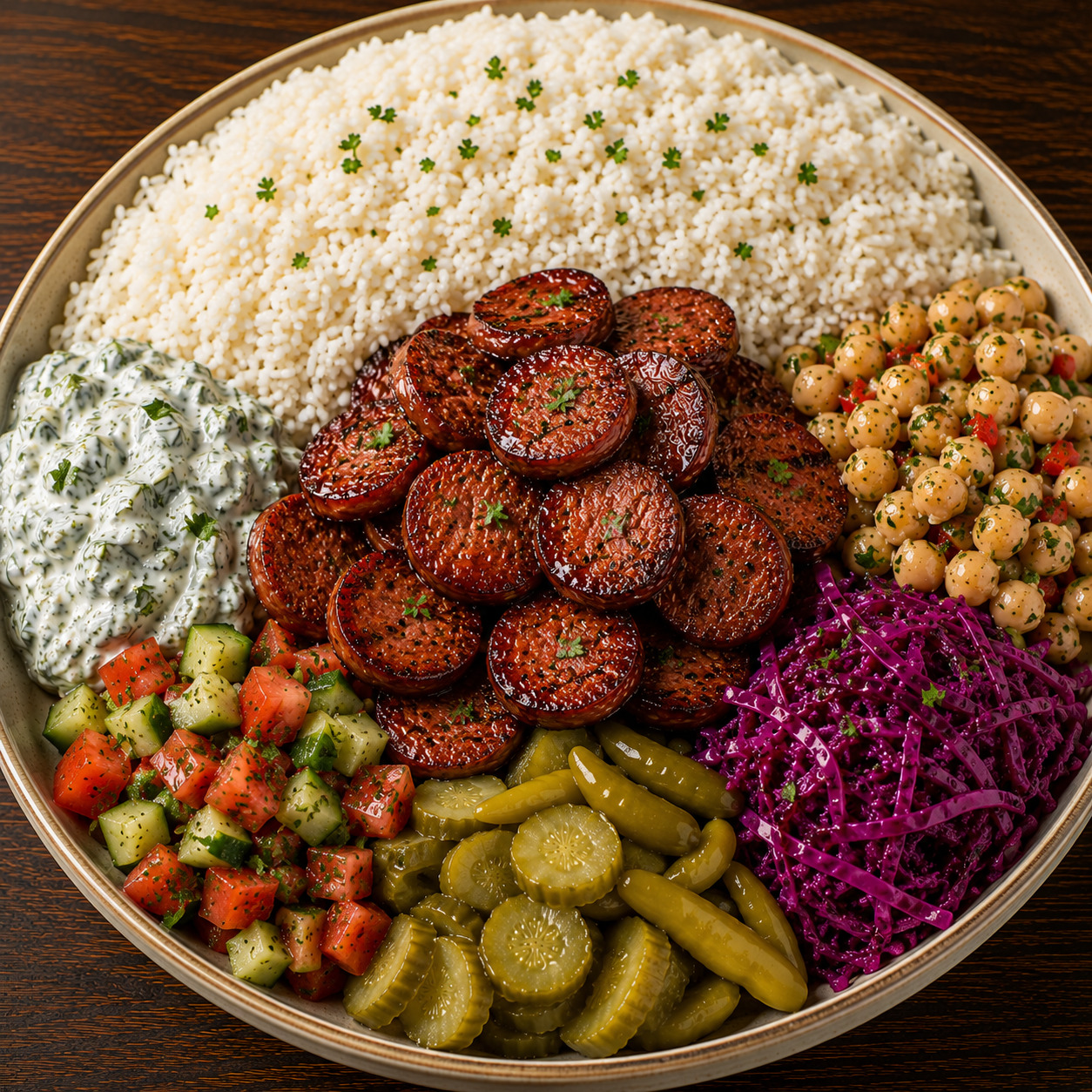 Mangal Sucuklu Bowl