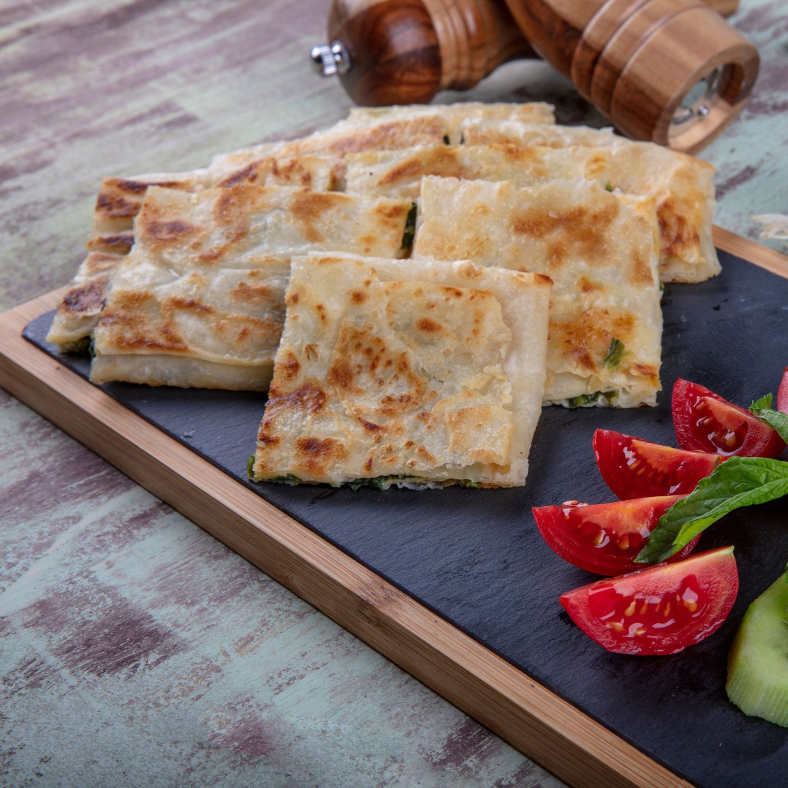 Ispanaklı Kaşarlı Gözleme