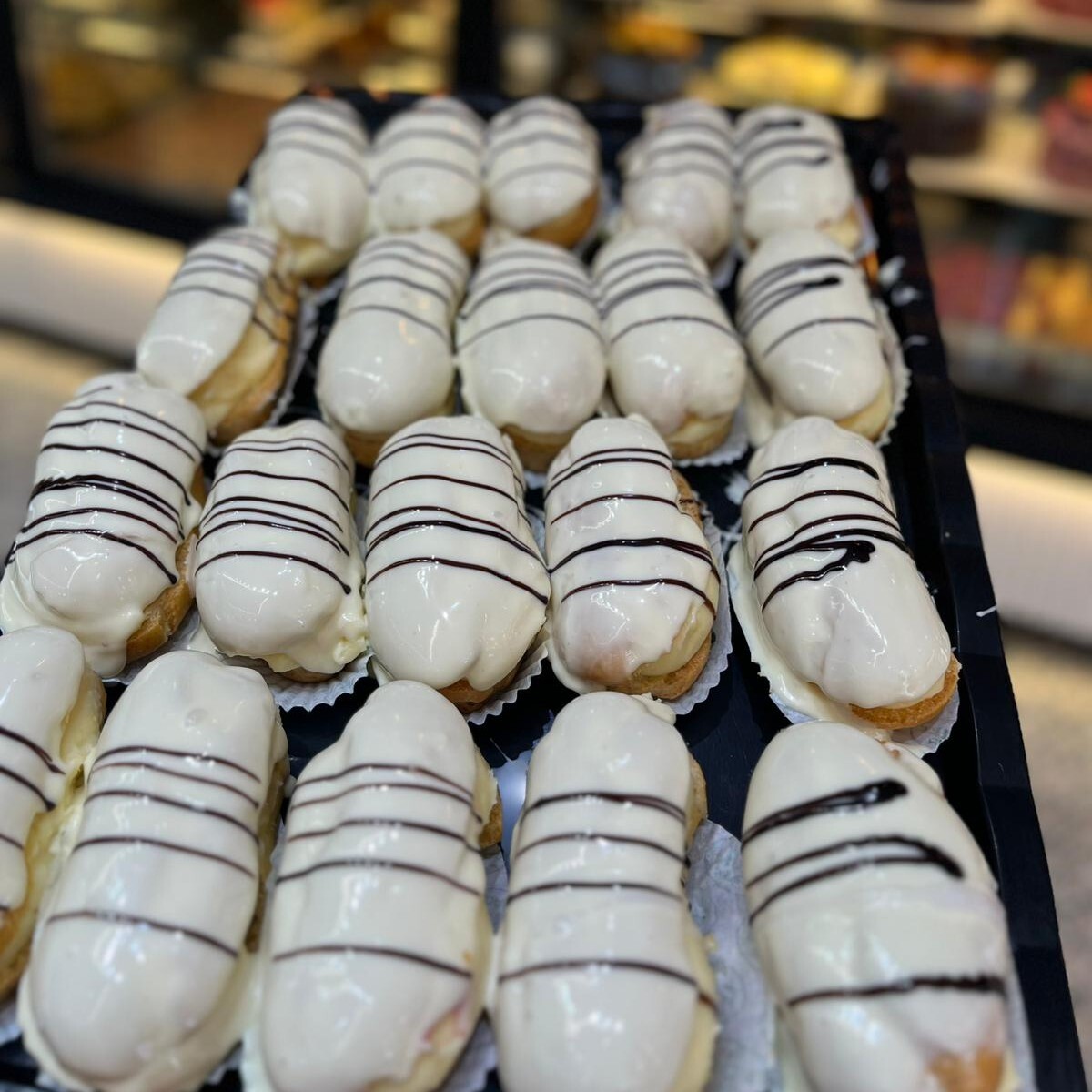 Beyaz Çikolatalı Ekler (250 Gr)