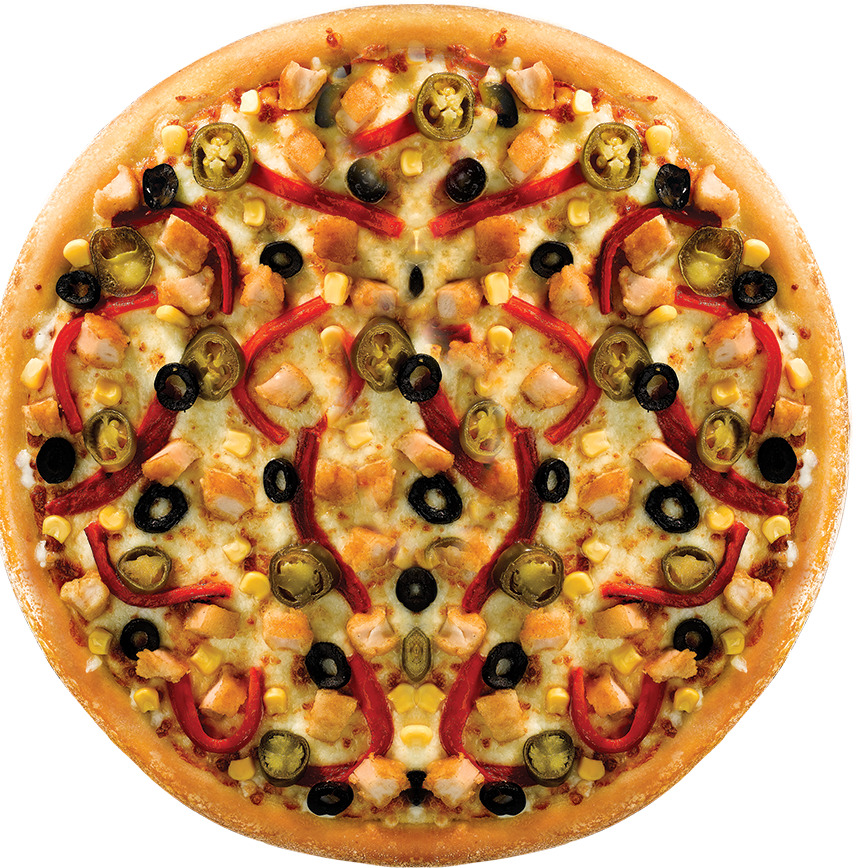 Tavuklu Pizza (Büyük)