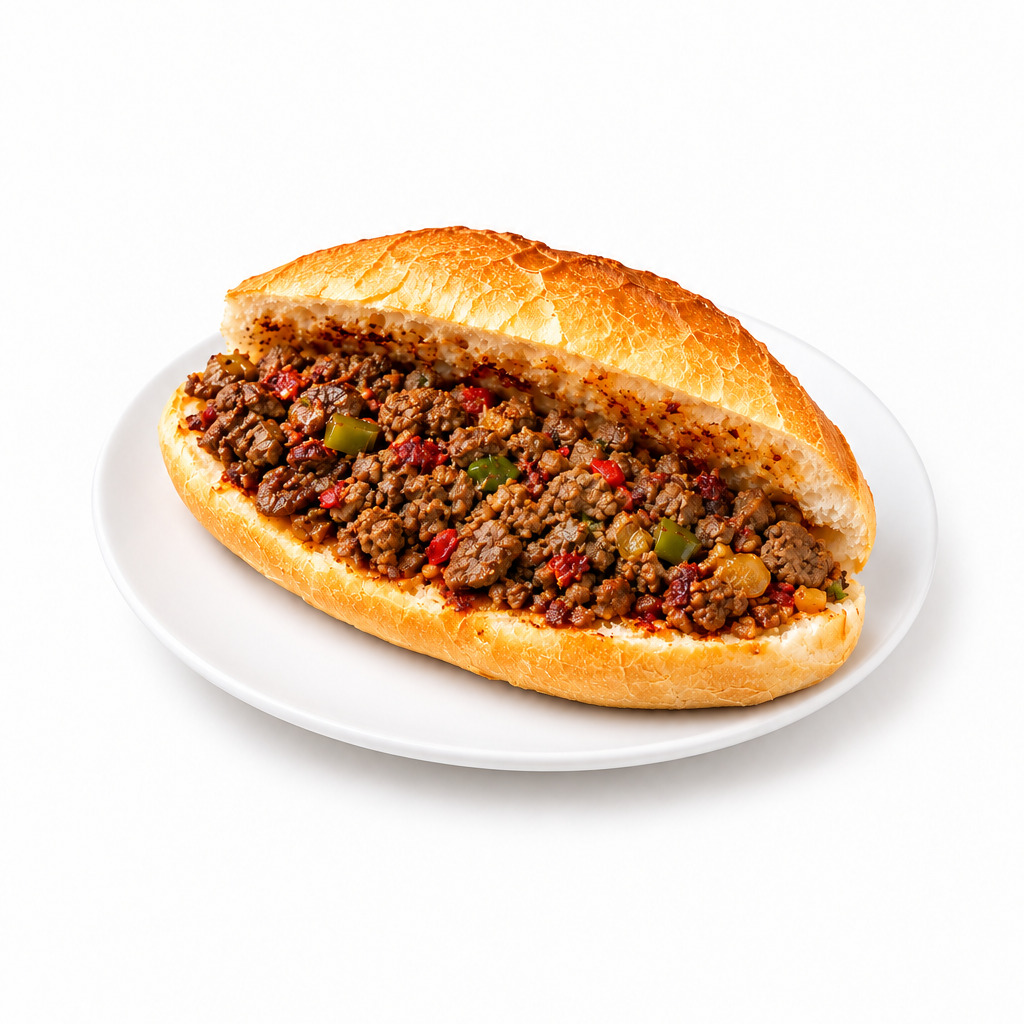Ciğer Kavurma Ekmek Arası