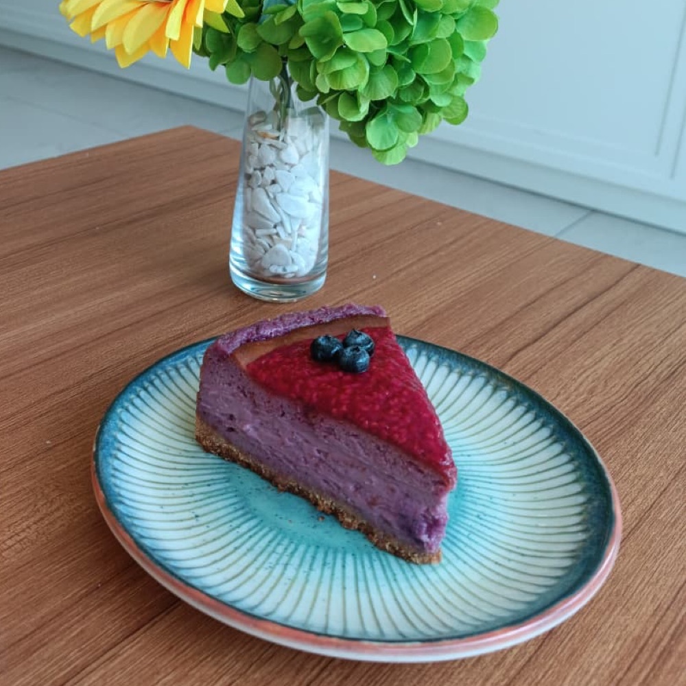 Frambuazlı cheesecake