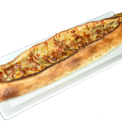 Kuşbaşılı Kaşarlı Pide