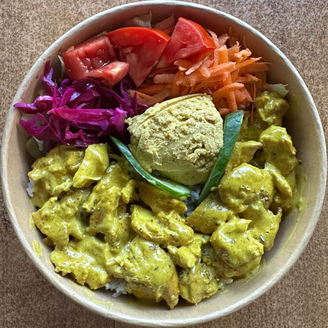 BowL 31: Köri Krema Humus Pesto Soslu Makarna & Pasta with Curry-Cream Hummus Pesto Sauce