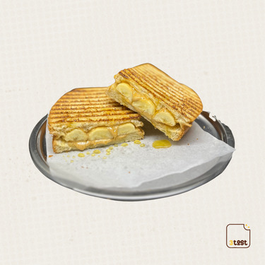 Fıstık Ezmeli Ballı Muzlu Tost Menü