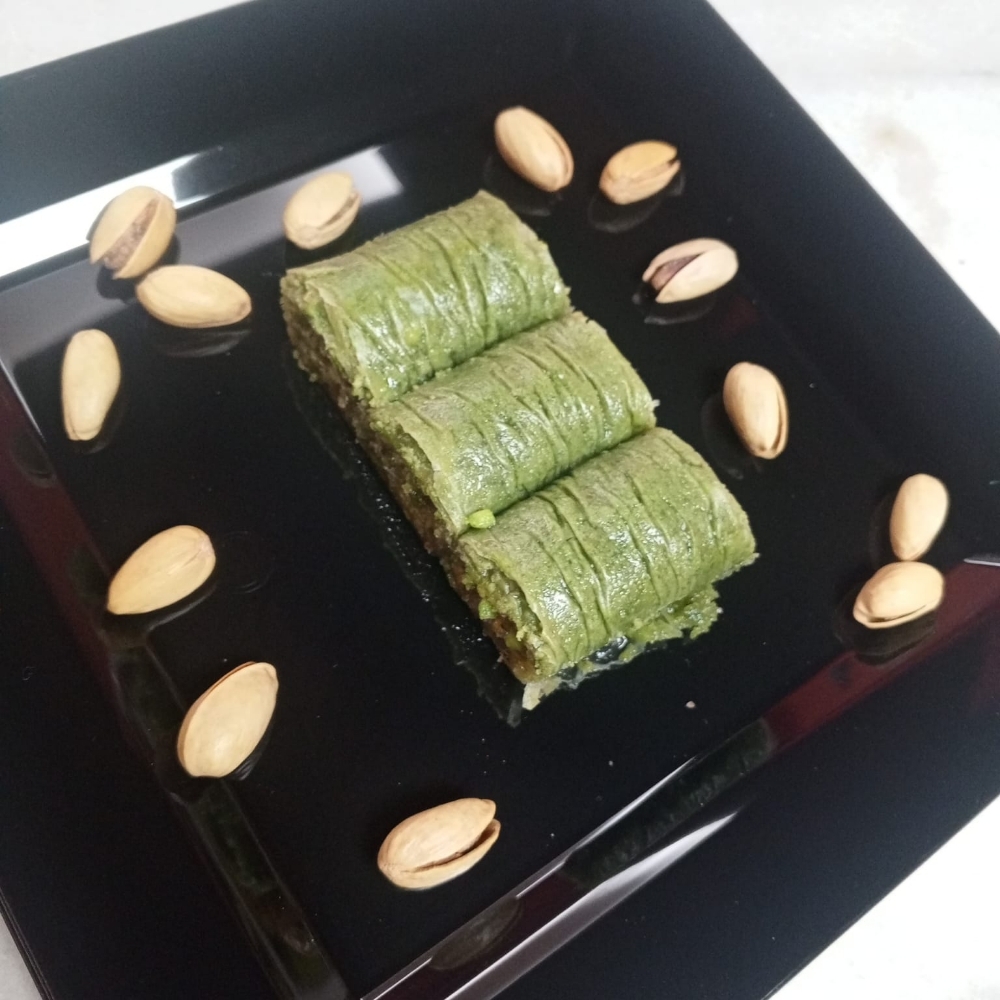 Fıstıklı Burma Baklava
