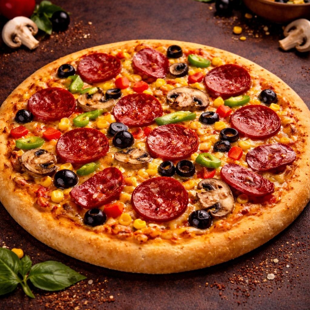 Karışık Pizza (Ayı Boy)