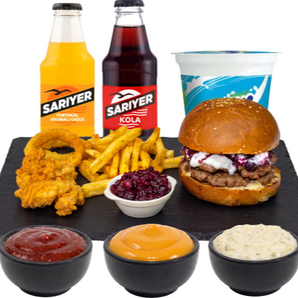 Blueberry Et Burger Menü
