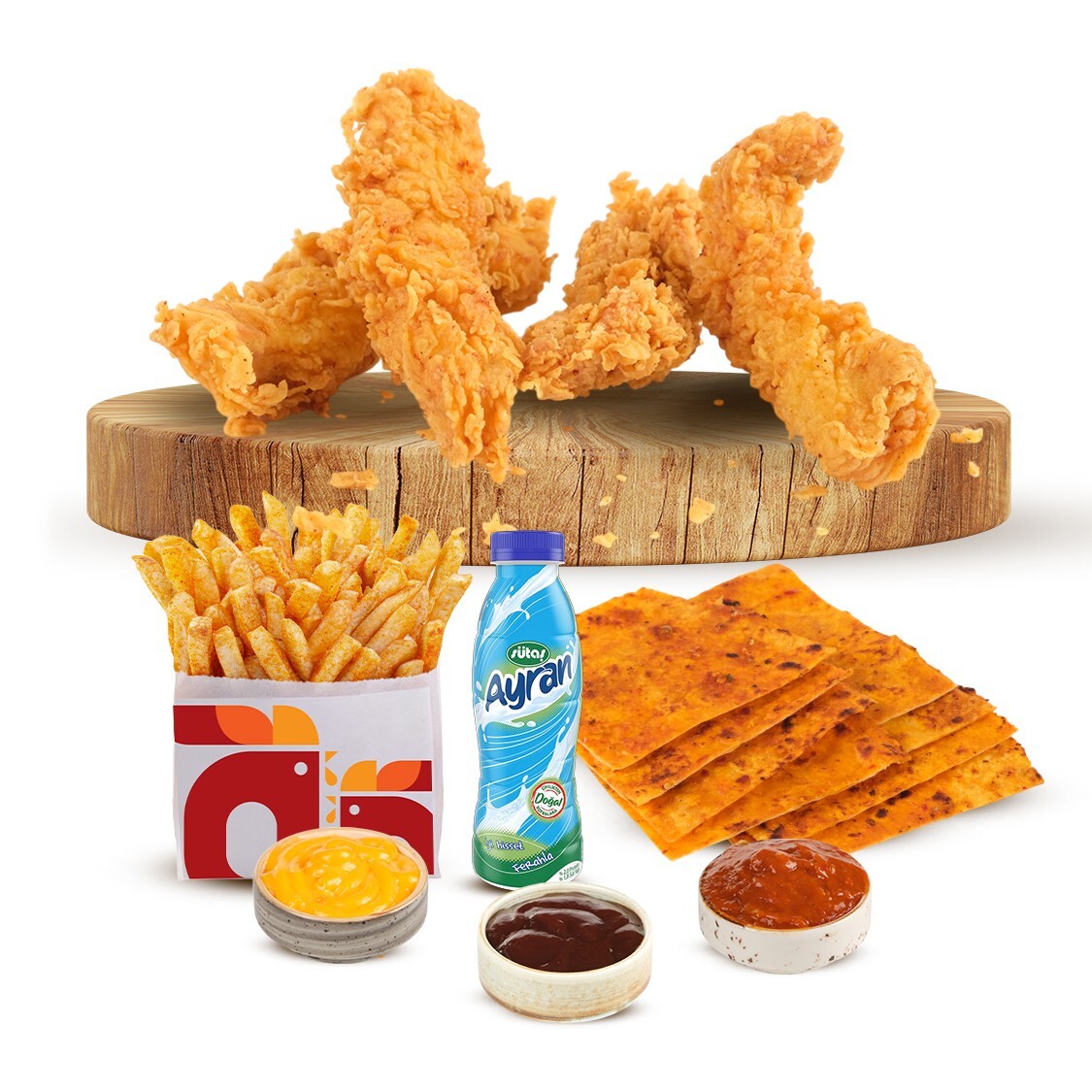 Çıtır Tenders Menü