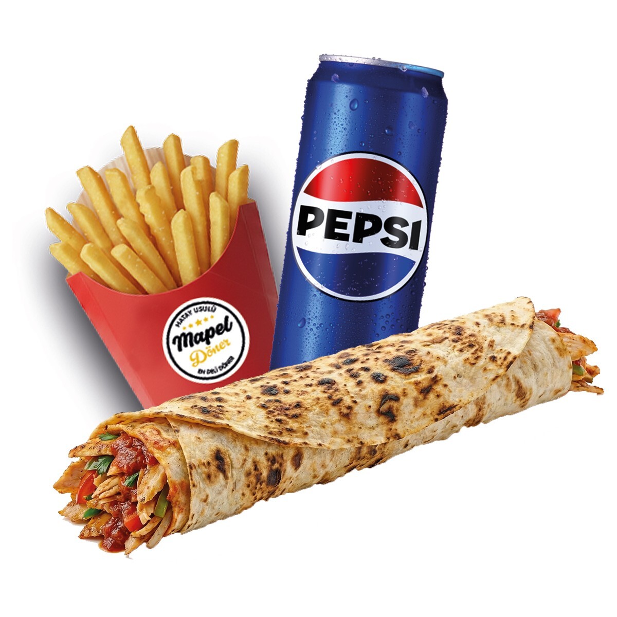 Doruk Spesiyal Zurna Tavuk Döner Dürüm Menü