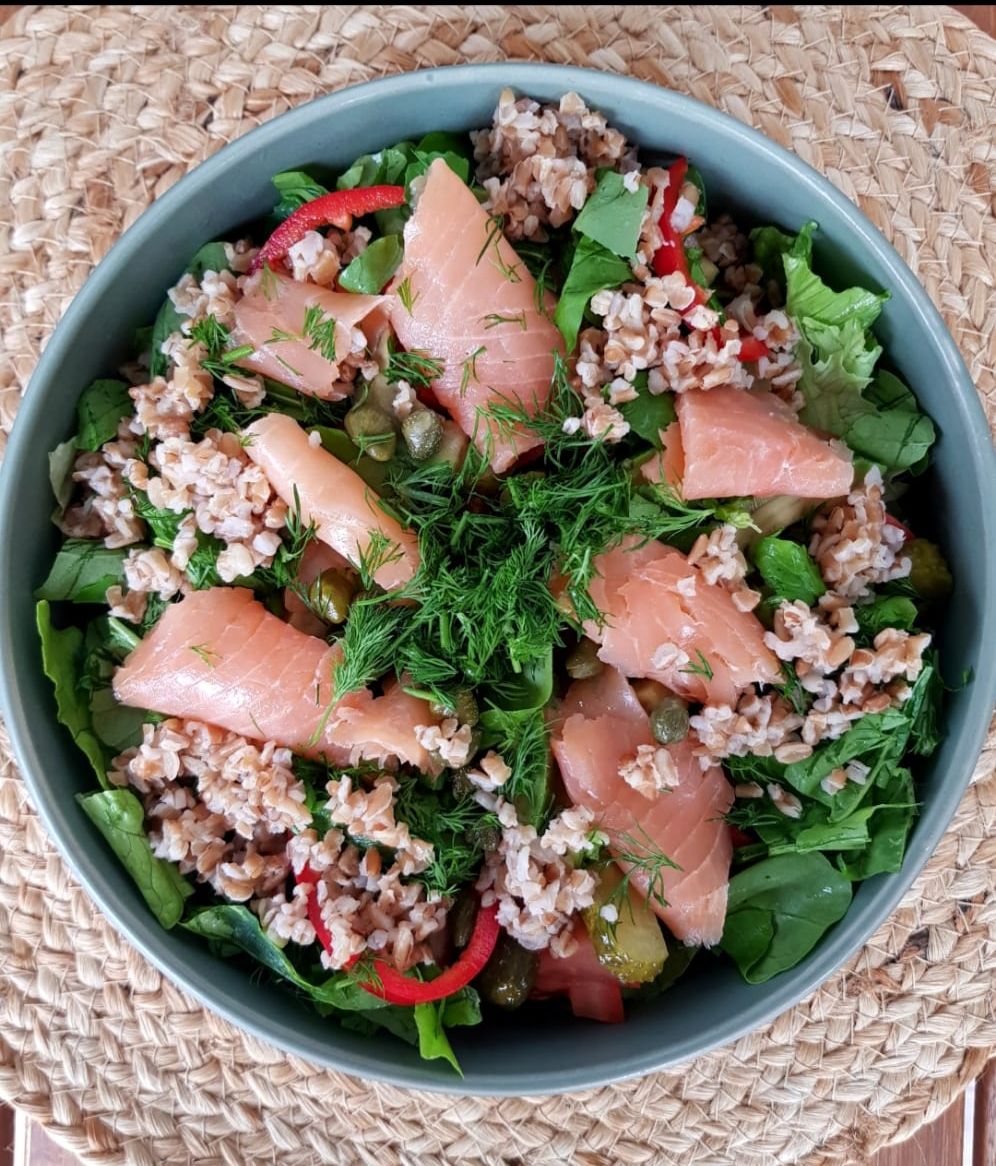 Kinoalı Füme Somonlu Bowl