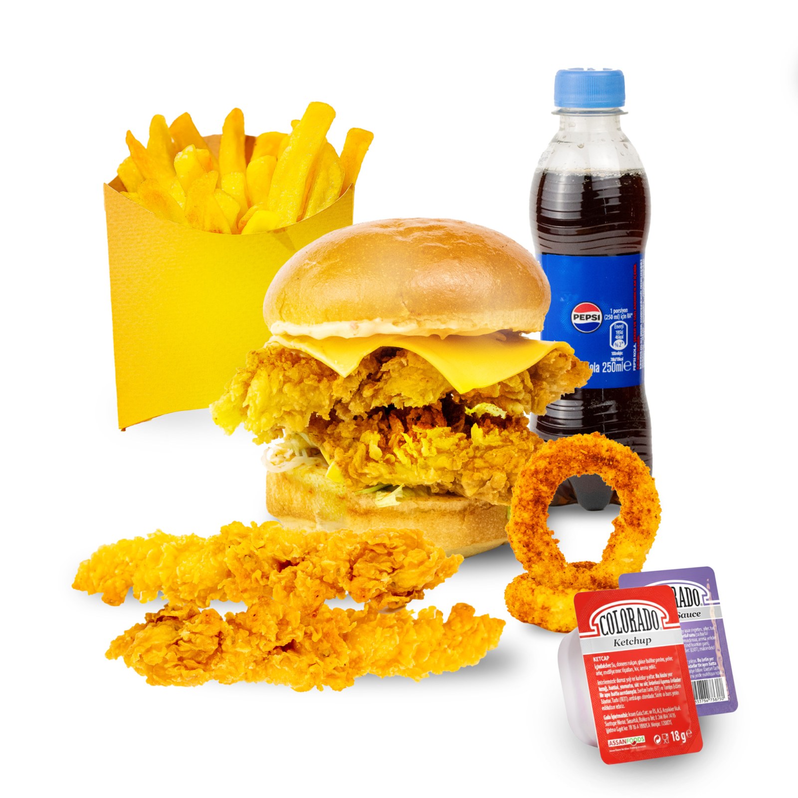 Chicken Cheese Burger