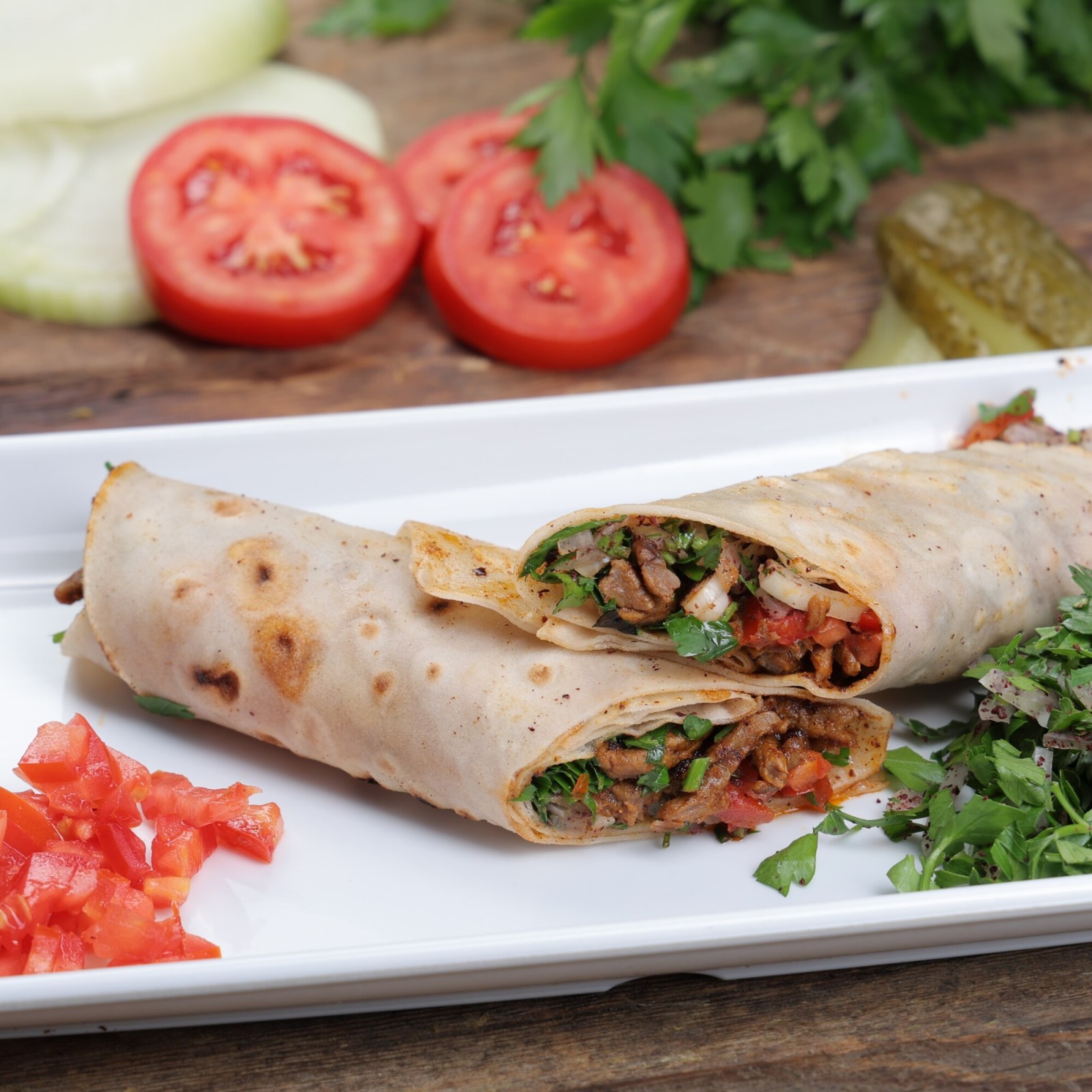 Glutensiz Et Tantuni Dürüm