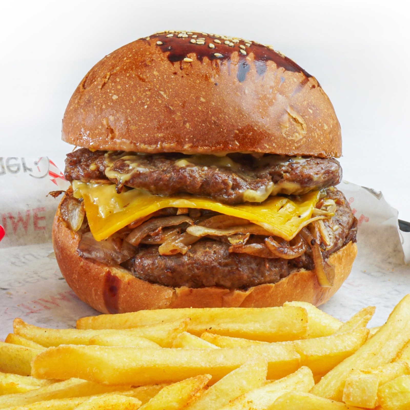 Double Karamelize Burger
