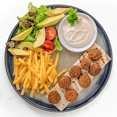 Tahin Soslu Falafel